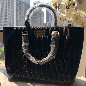 💎😍New Bebe Diamond Quilted Tote Bag 💎 😍